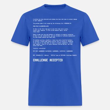 BSOD ERROR - BLUE SCREEN OF DEATH' Men 